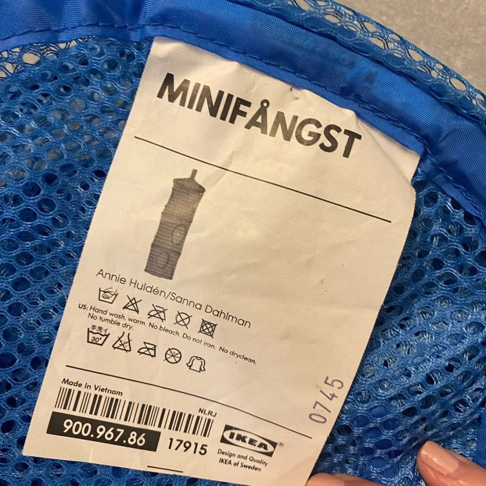 IKEA Blue Mesh Hanging Storage